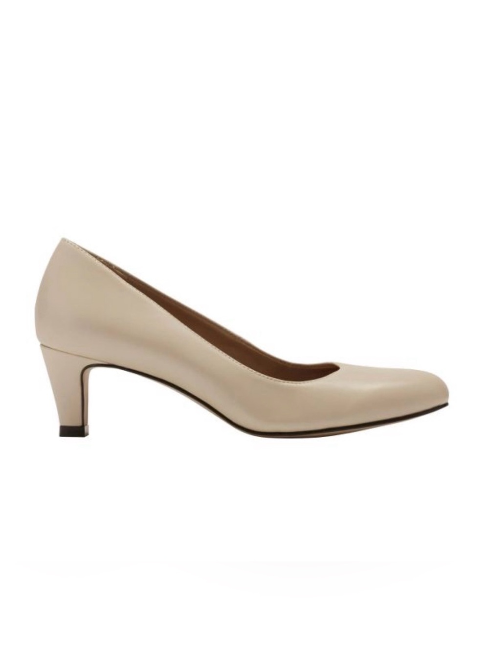 Walking Cradles Joy Bone Cashmere Pumps Heels Size 8 WW Extra Wide